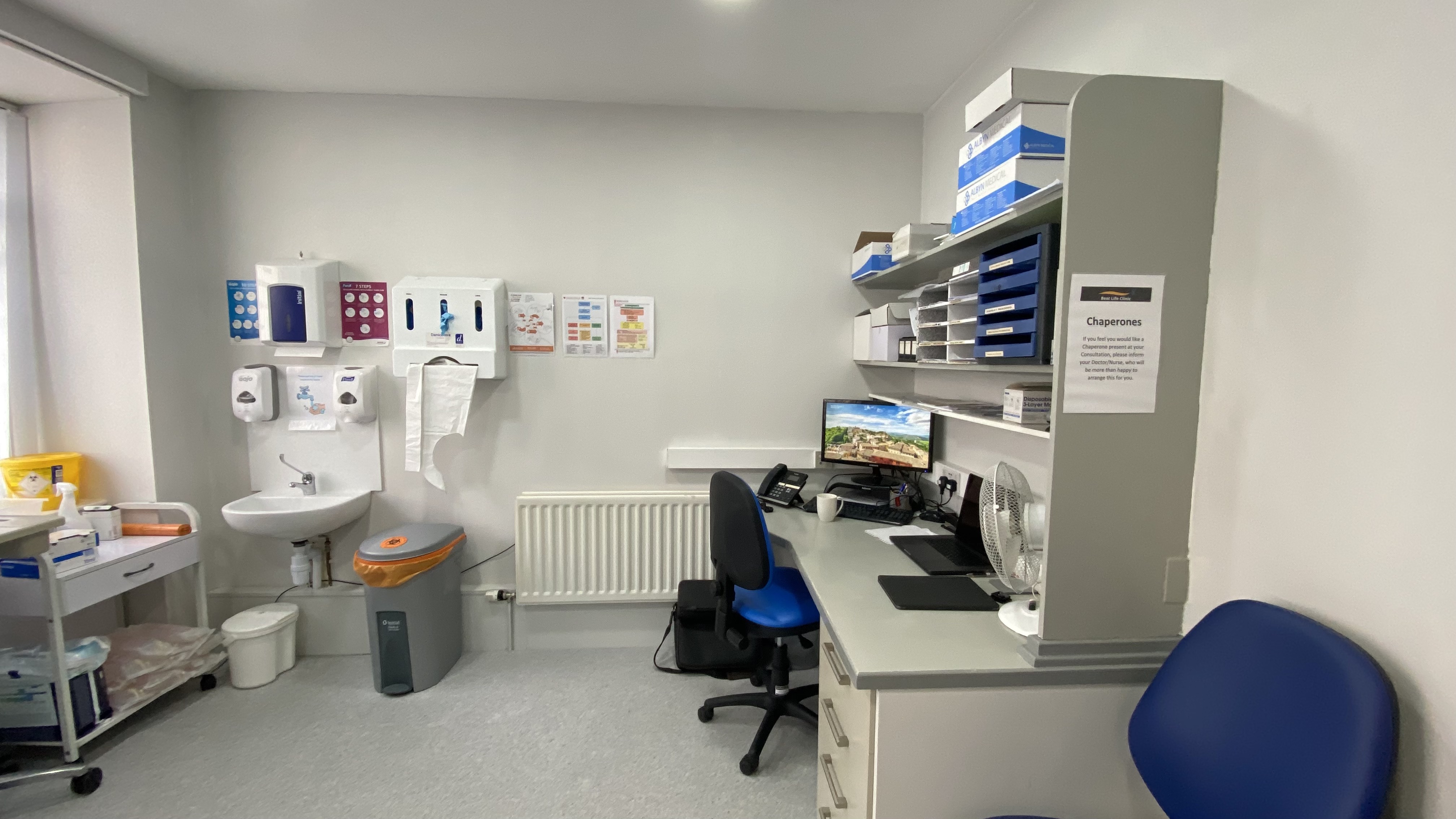 Clinic interior